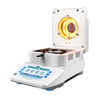 Van de de Vochtigheidsanalisator 0.005g van het korrelhalogeen van de de Leesbaarheids110g Capaciteit de Vochtigheidsmeter