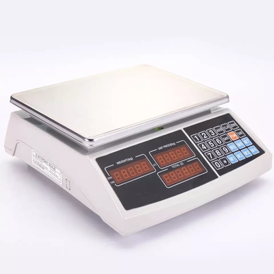 30kg elektronische de Machine LEIDENE van het Weegschaal Digitale Plantaardige Gewicht Vertoning