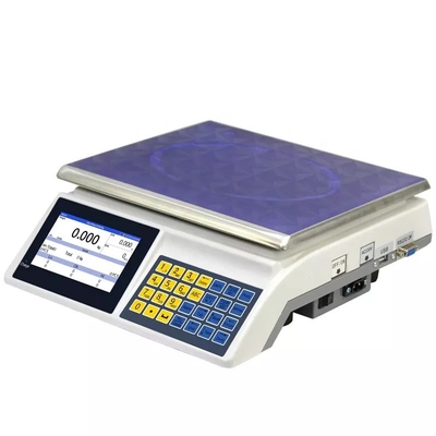 30kg/Communicatie van de de Hoge Precisie Elektronische Tellende Schaal RS232 van 1g Seriële poort