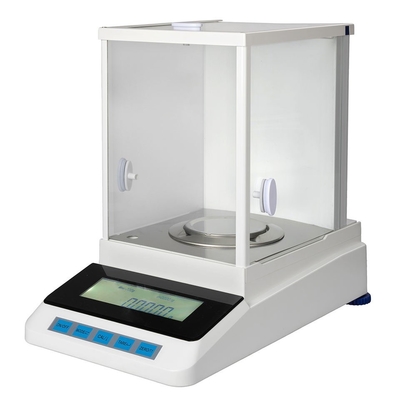 het Laboratorium Gevoelige Micro- van 100g 200g 0.0001g 0.1mg Saldoschaal met Lcd Vertoning