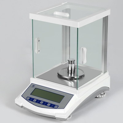Standaardrs232-van het Communicatie de Dekkings Elektronische Analytische Saldi Haven Lange Glas voor Laboratorium